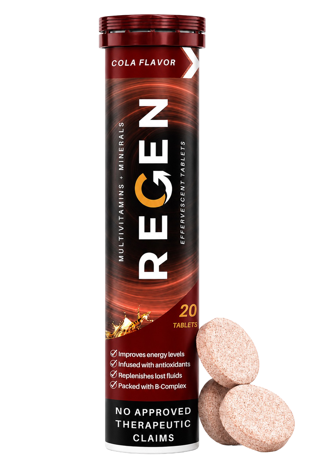 REGEN tube with tablets